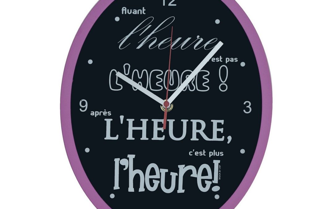 Horaires d’été ;)